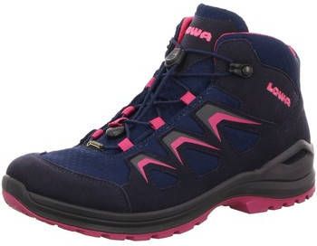 Lowa Innox Evo wandelschoenen donkerblauw/roze kids