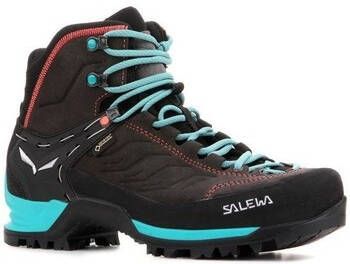 Salewa Mountain Trainer Mid GTX Wandelschoenen Dames Middengrijs/Turkoois