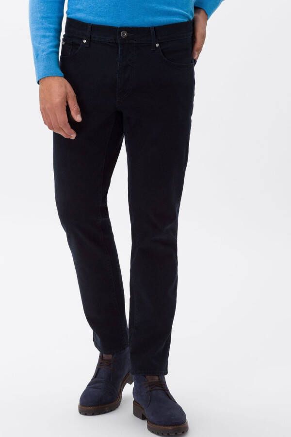 BRAX Cadiz Broek Five Pocket Donkerblauw , Blauw, Heren