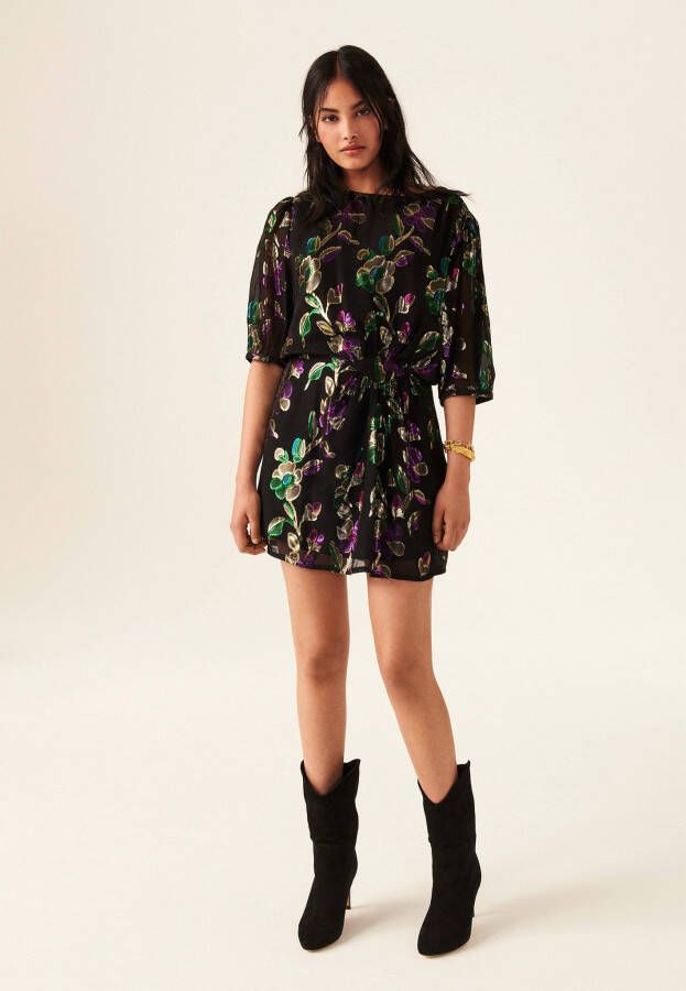 BA&SH Baamph Anjy jurk zwart 1E23 , Zwart, Dames