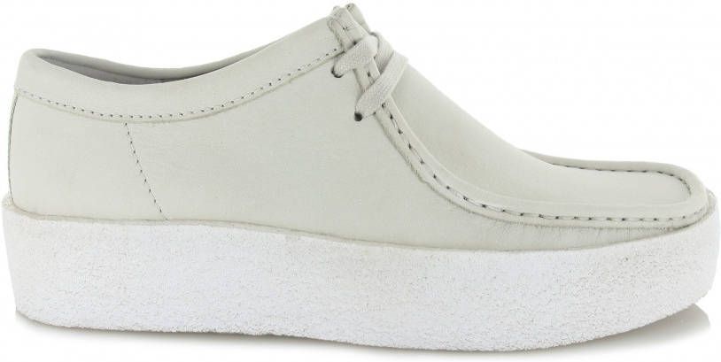 Clarks Originals Desert boots Wallabee Cup Nubuck Men Wit