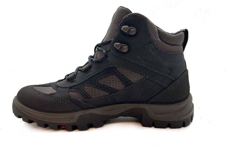 Ecco Zwarte Veterschoenen Xpedition III Mid