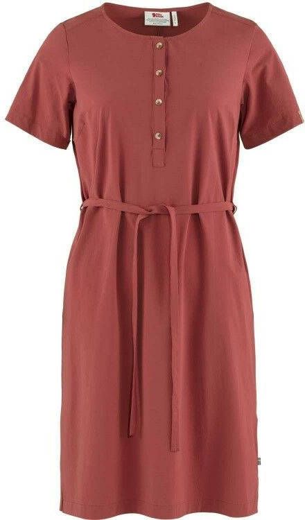 Fj&#xE4, llr&#xE4, ven &#xD6, vik Lite Jurk Dames Rood