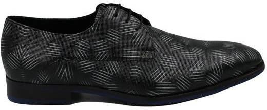 Floris van Bommel nette schoenen 18346/07 , Zwart, Heren