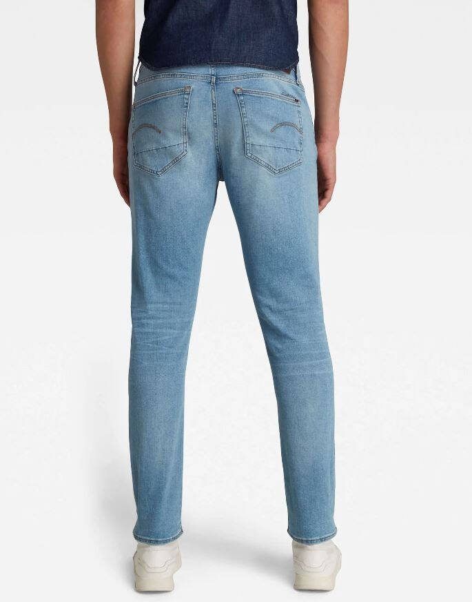 G-Star slim fit jeans light used denim G star, Blauw, Heren