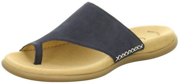 Gabor Teenslippers met contrastkleurig borduursel