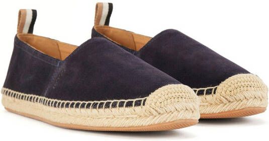 Hugo Boss Madeira espadrille van suè, de