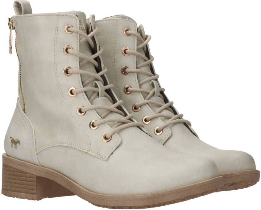 Mustang Veterboot Dames Beige
