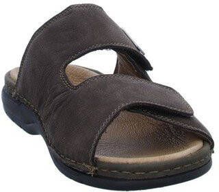 Rieker Slippers met logoplaatje