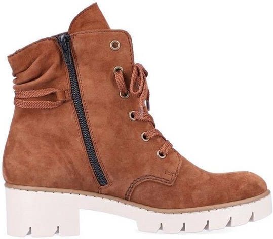 Rieker Veterboot Dames Bruin/Cognac