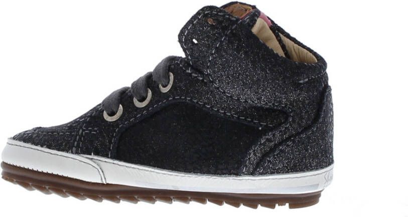 Shoesme BP21W026 C Black Silver Baby schoenen