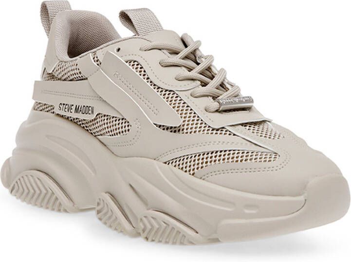 Steve Madden Possession dames sneakers greige 37