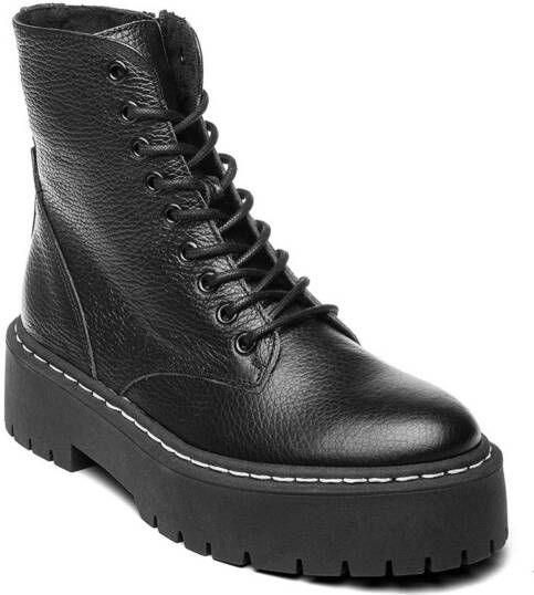 Steve Madden Skylar biker boot van suè, de