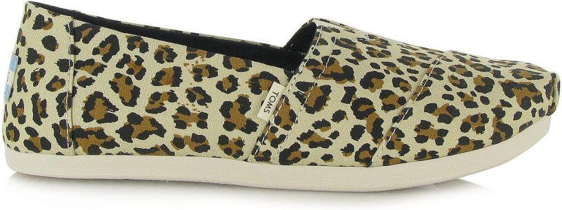 TOMS Espadrilles Leopard Print Espadrilles Bruin