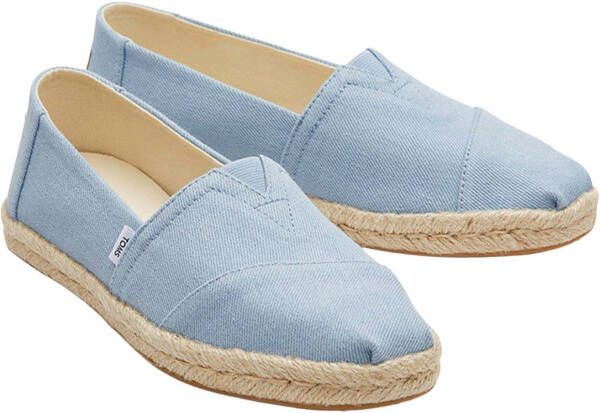 TOMS Espadrilles Blauw Dames