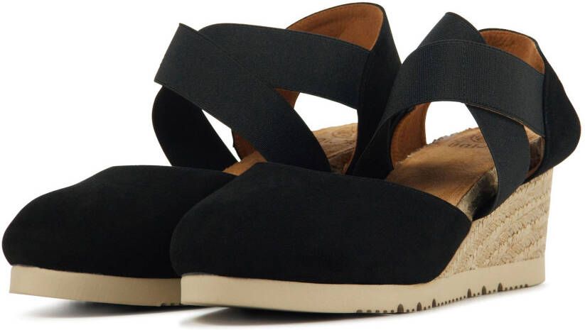 Unisa Dames leren dames espadrilles macia