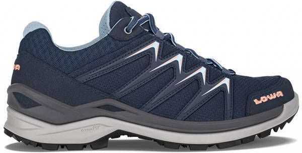 Lowa Innox Pro GTX Lo Dames Schoen Marineblauw/Zalmroze