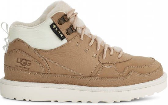 Ugg Highland Hi GTX sneaker voor Dames in Beige,, Leder