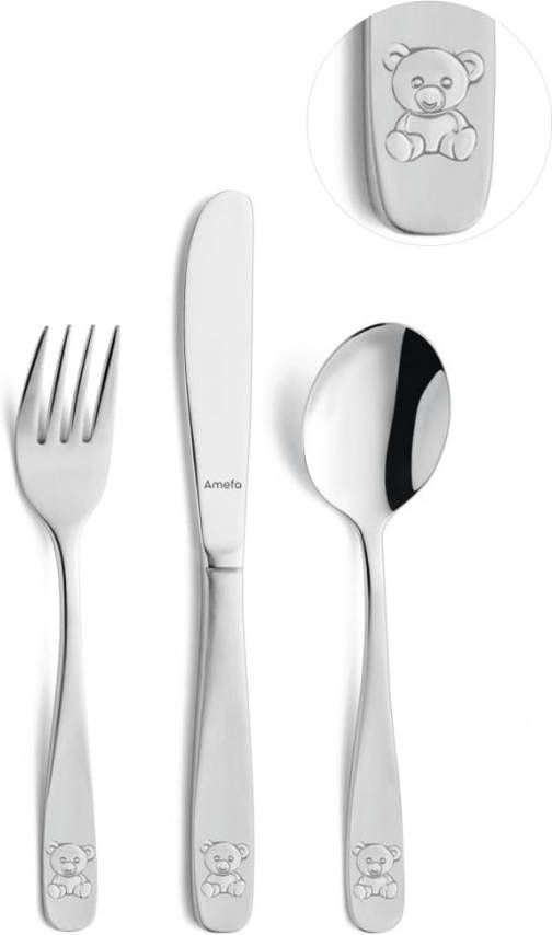 Amefa Kinderset Beer 3 dlg In Showdoos