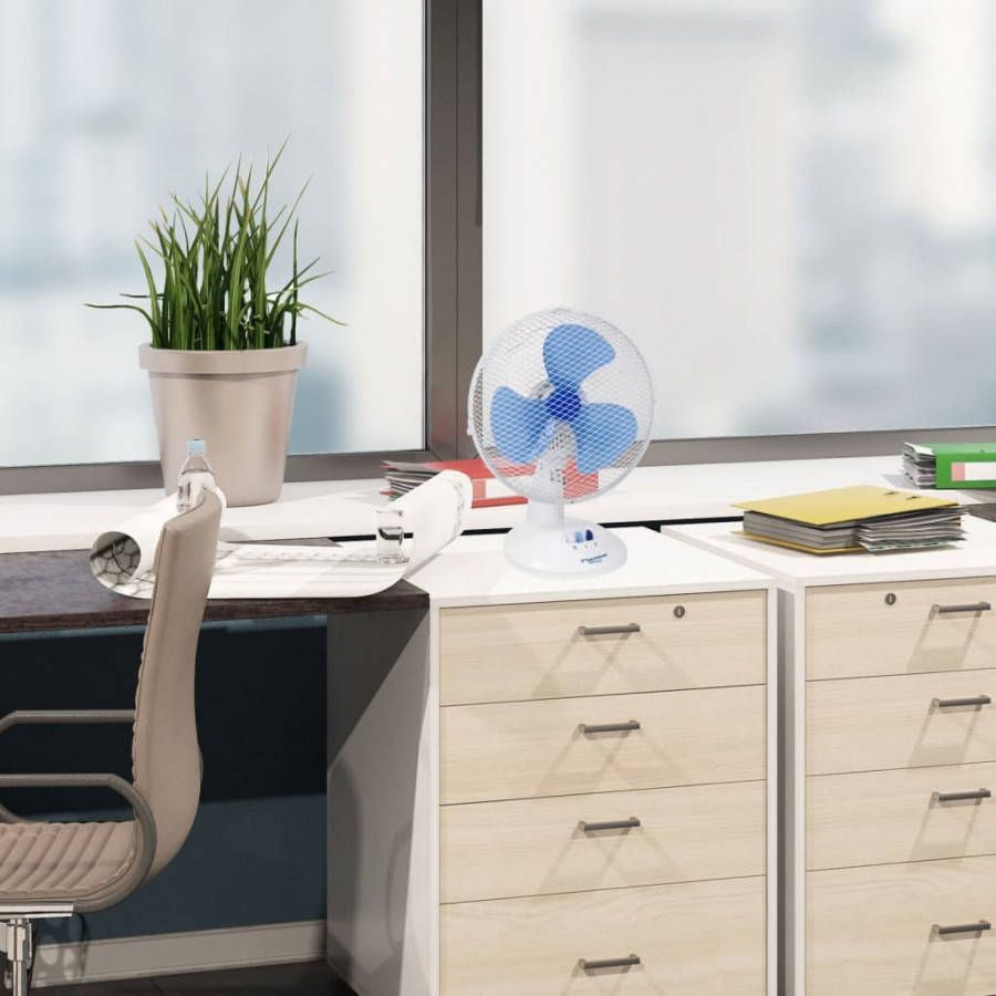 Bestron DDF27W Bureauventilator Wit 30W 270mm