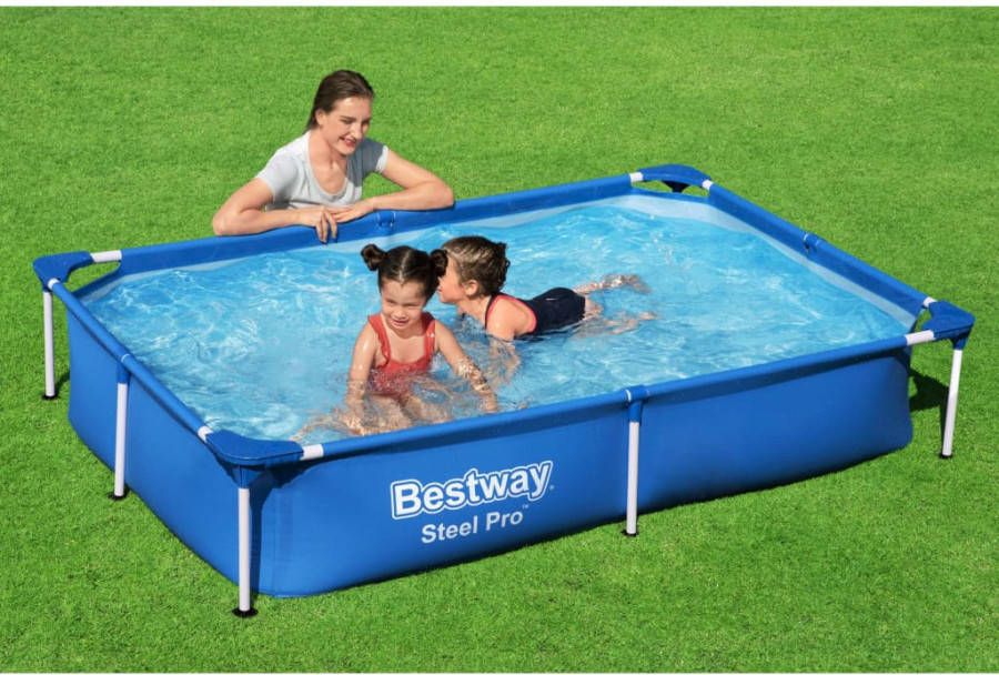 Bestway Zwembad Steel Pro Rechthoek 211 211 x 150 x 43 cm
