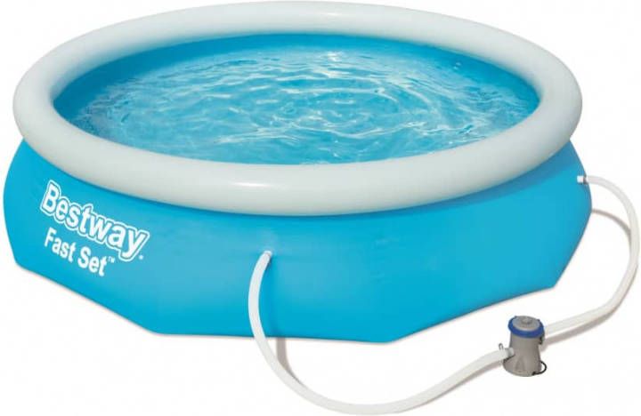 Bestway Fast Set zwembad (Ø 305x76 cm) met filterpomp