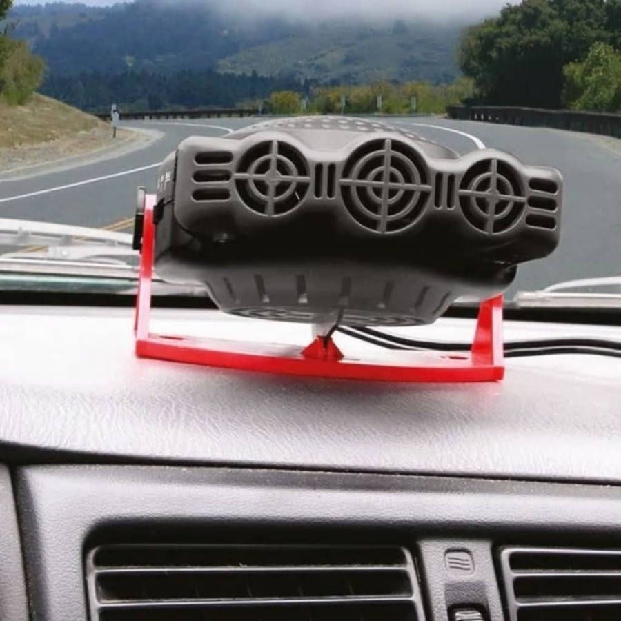 Carpoint Autoventilator 12 Volt 19 Cm Zwart/rood