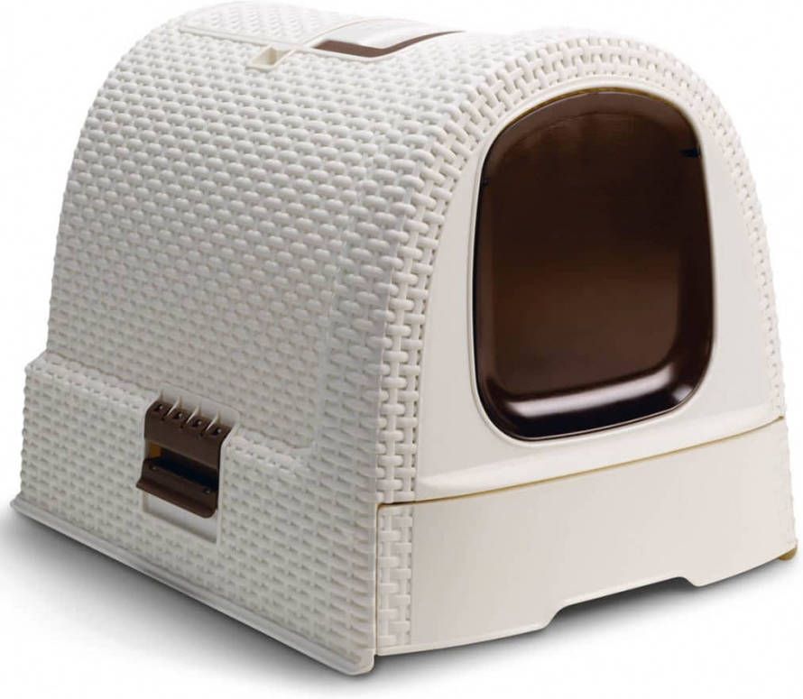 Curver Kattenbak met kap 51x38, 5x39, 5 cm wit