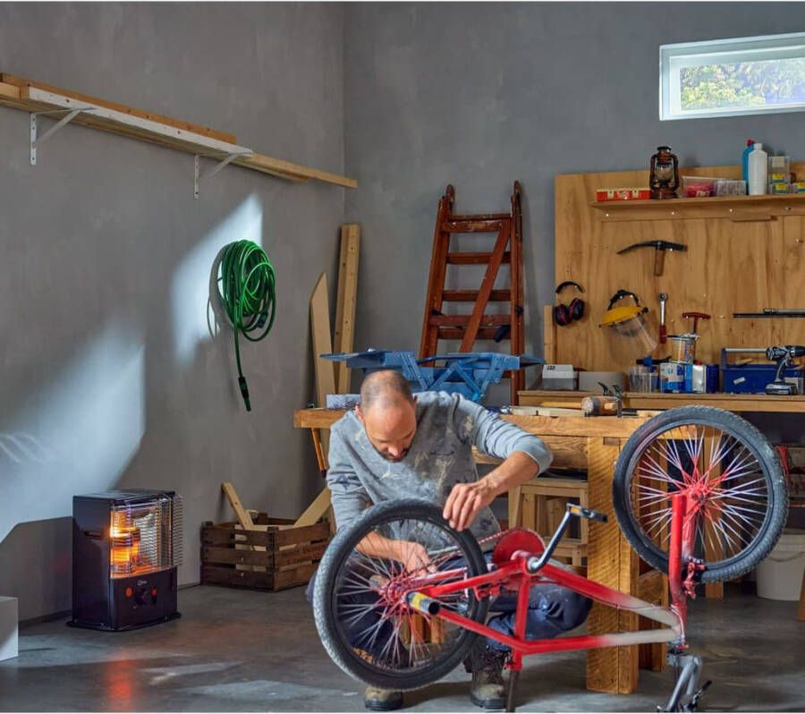 Qlima/Zibro Qlima R 4224S TC 2 Petroleumkachel Kous kachel 2.4 kW 85 m³