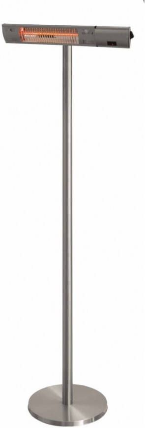 Sunred Terrasverwarmer staand Royal Diamond Silver 2000 W Rose Gold