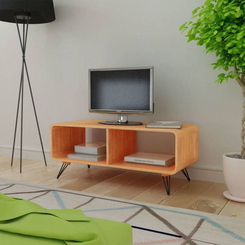 VidaXL Tv meubel 90x39x38, 5 Cm Hout Bruin