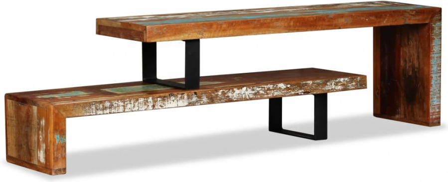 VIDAXL Tv meubel massief gerecycled hout