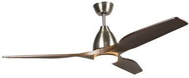 QAZQA LED Plafondventilator levant Bruin Modern D 130cm