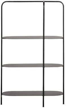WOOOD Rek Reina deco zwart metaal