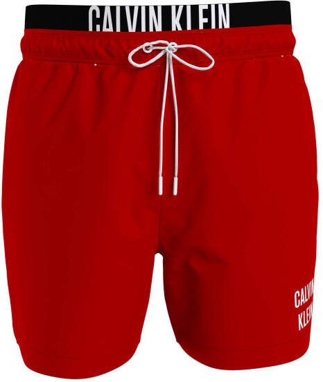 Calvin Klein Swimwear Zwemshort met dubbele band