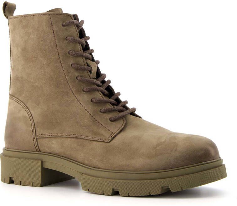 Scapino Harper suède veterboots beige