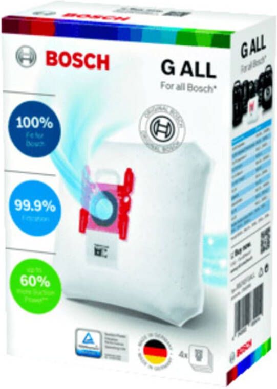 Bosch BBZ41FGALL Stofzuigerzak Type G All Voor en Siemens stofzuigers