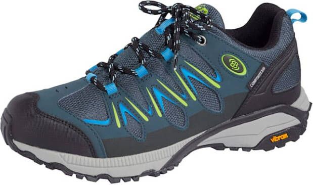 Brütting Outdoorschoen met klimaatmembraan Marine/Blauw/Citroen