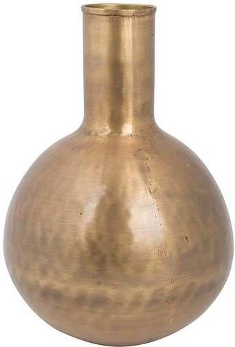 Dutchbone Hari Vaas Ijzer Brons Ø18 cm