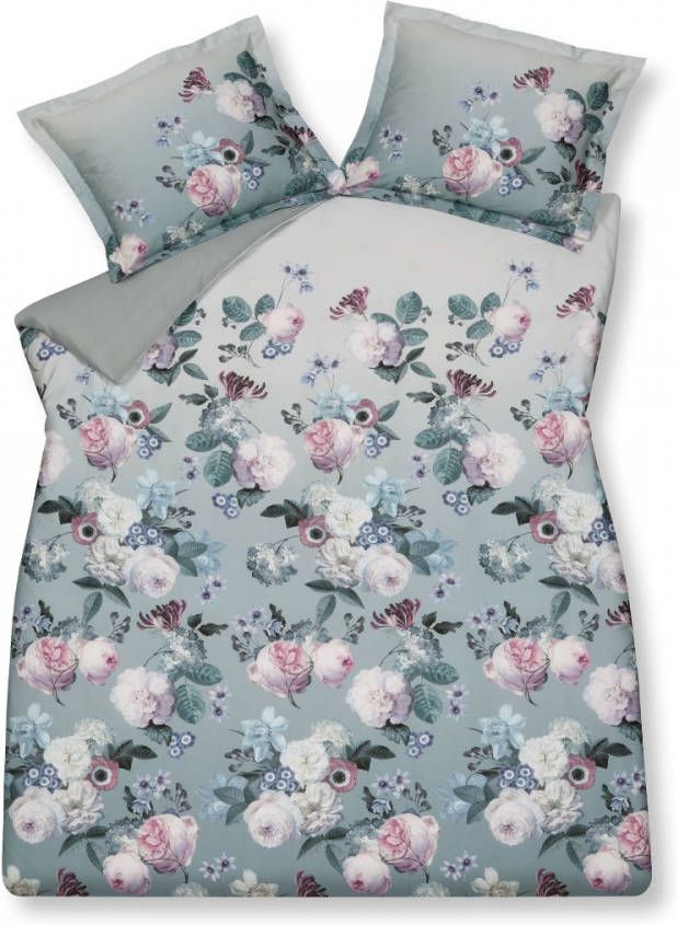 Vandyck Floral Charm dekbedovertrekset van katoensatijn 200TC inclusief kussenslopen