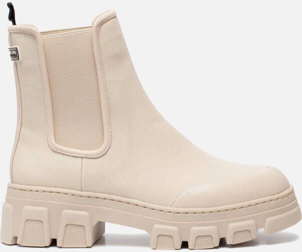 tamaris Chelsea boots beige Canvas